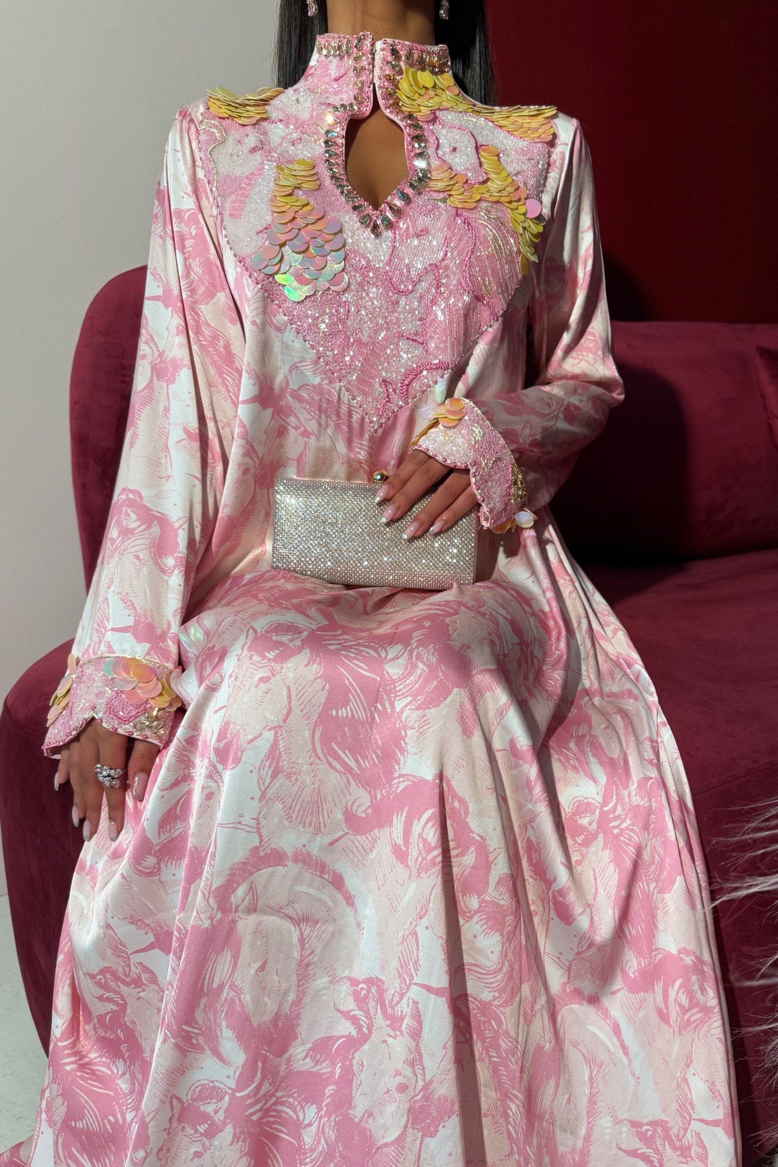 Pre-order// قطعة الخيالة - Pink - SIGNATURE - الصورة 3